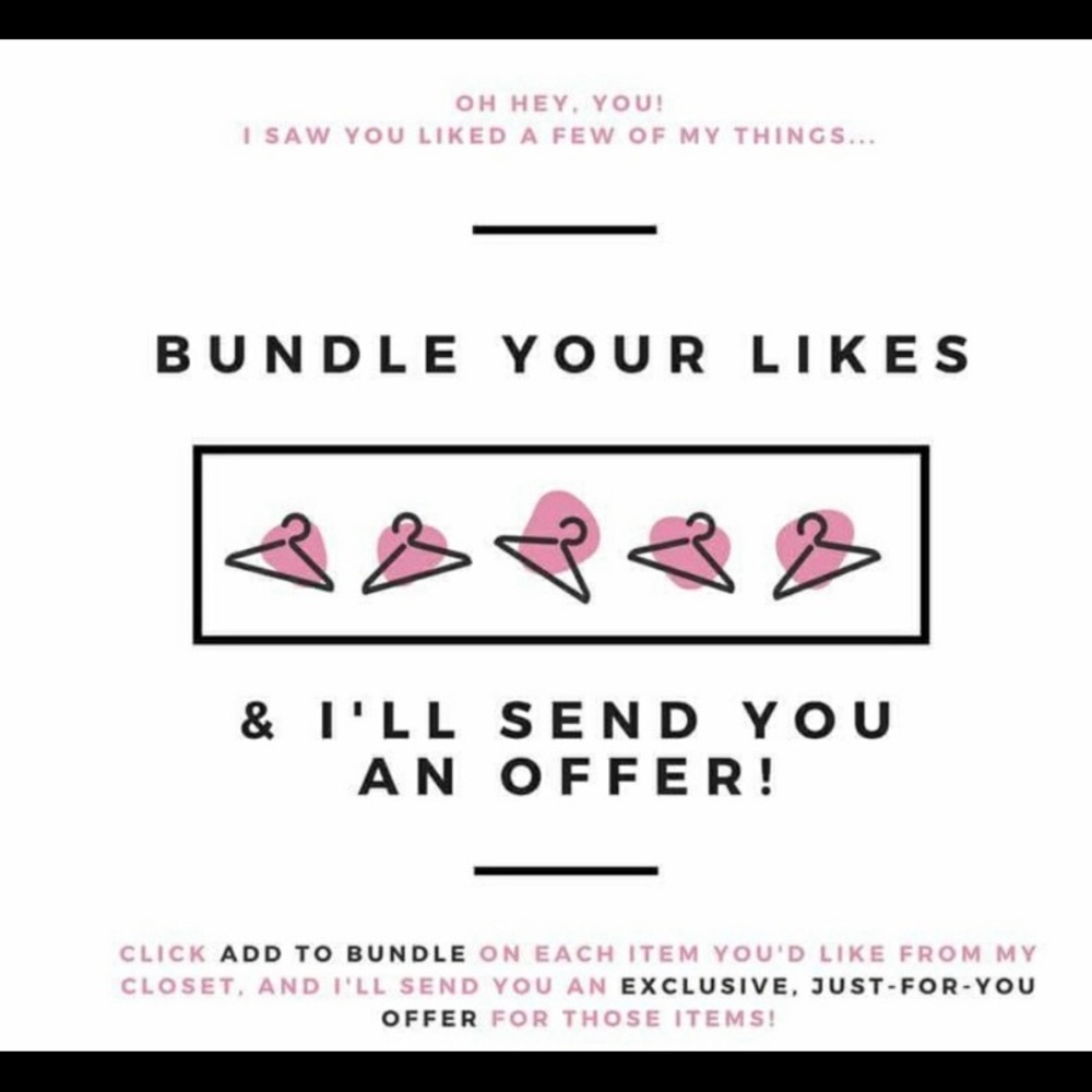 Bundle and I will send u a special offer!
